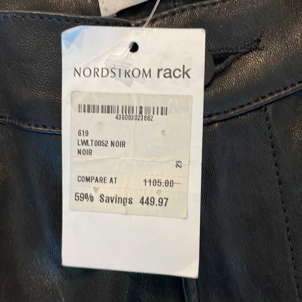 FRAME Le High Leather Pants Size 29 - Picture 10 of 12